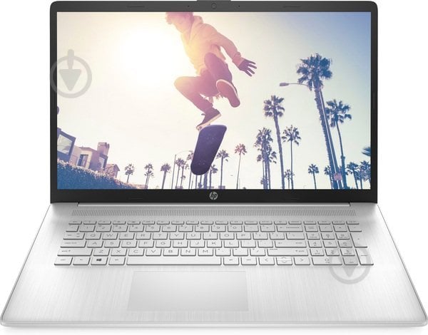 Ноутбук HP 17-cp0006ua 17,3 (423L0EA) silver - фото 1