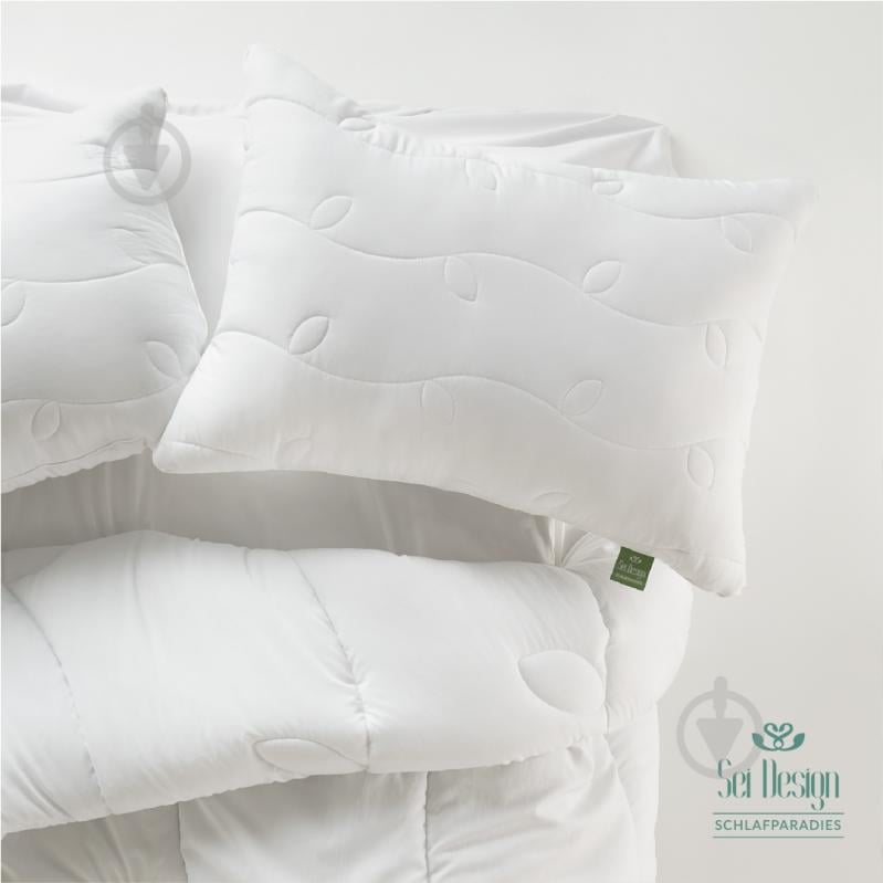 Одеяло Sei Design Deluxe 200x220 см белый - фото 6