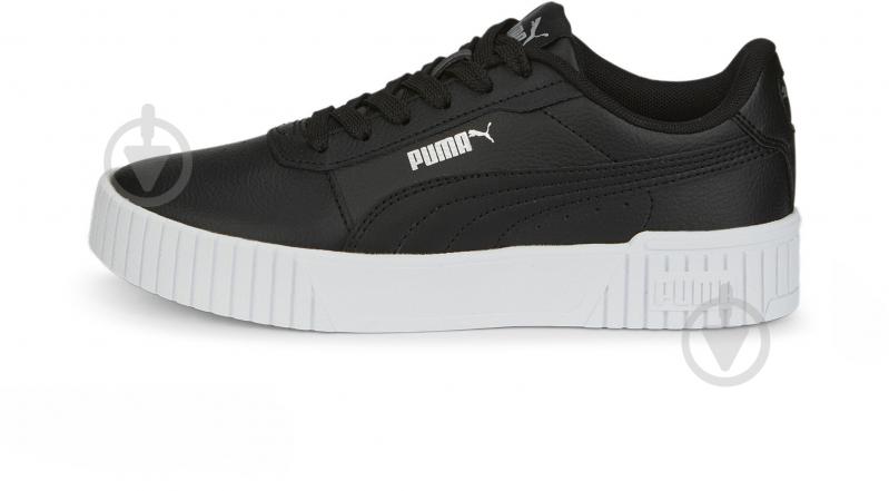 Кроссовки для девочек всесезонные Puma CARINA 2.0 JR 38618501 р.37,5 черные - фото 1