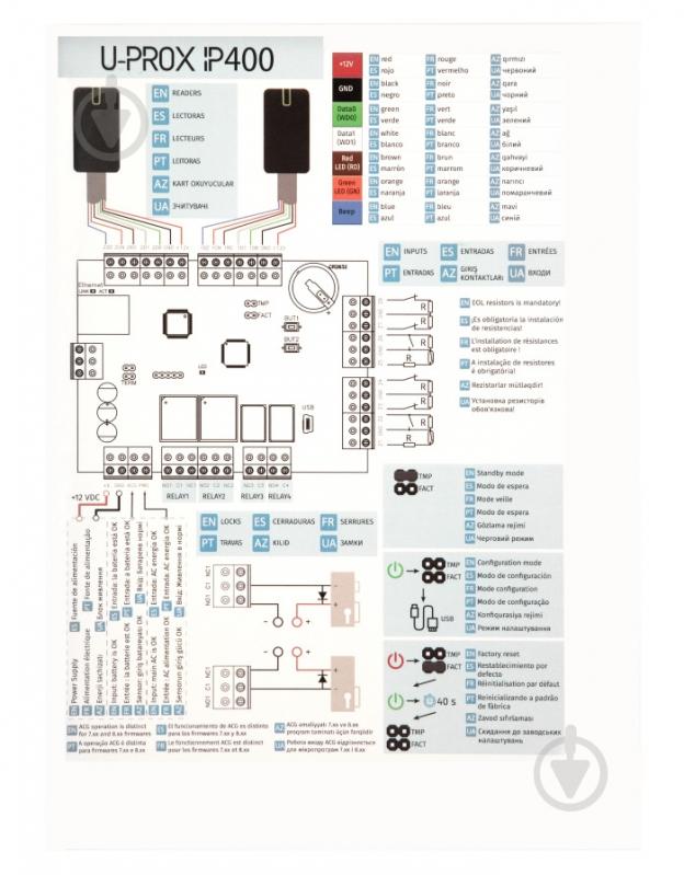Модуль интеграции U-PROX IP400 (FP000507-3) - фото 2