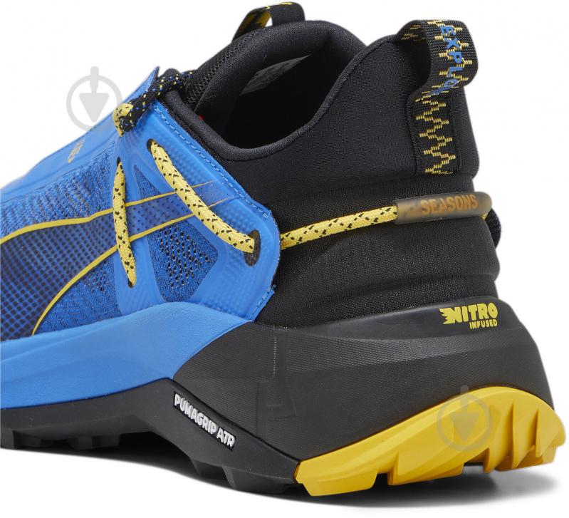 Кросівки чоловічі демісезонні Puma EXPLORE NITRO 37785407 р.42 блакитні - фото 4