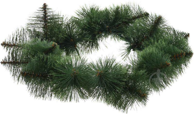 Венок из искуственной хвои Ксения d250 мм - фото 2 Венок из искуственной хвои Ксения d250 мм - фото 2
