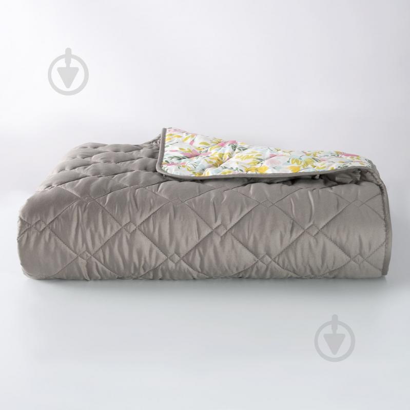 Покривало Cube 140x210 см IDEIA сірий із малюнком - фото 7