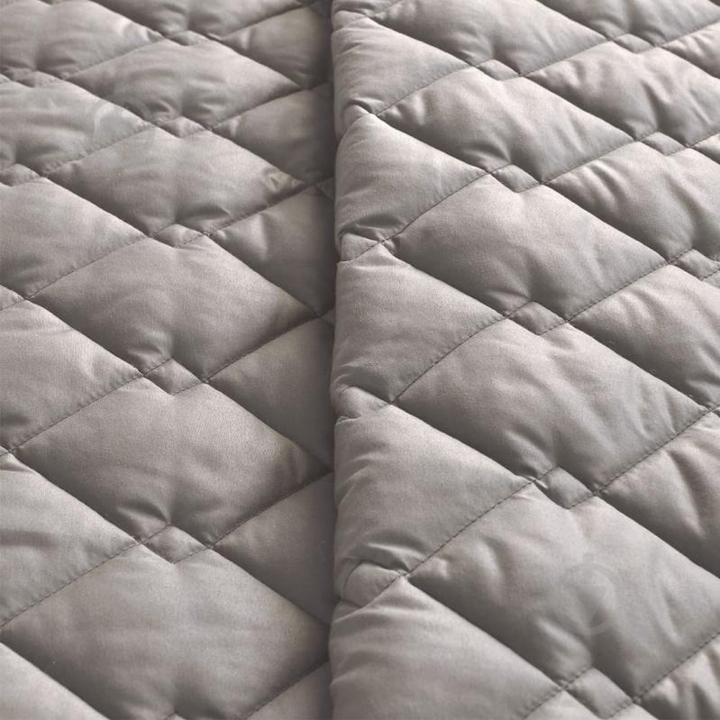 Покривало Cube 140x210 см IDEIA сірий із малюнком - фото 6