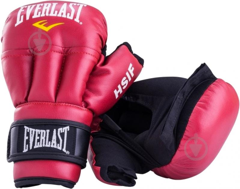 Перчатки для рукопашного боя Everlast RF3110 р. 10 красный - фото 1