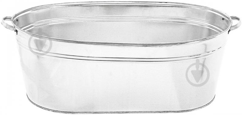 Таз овальный  оцинкованный 75 л - фото 2