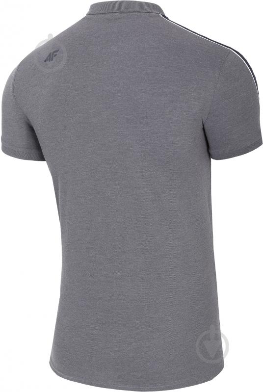 Поло 4F D4L20-TSM314-24M р.M серый - фото 2