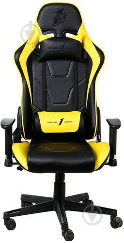 Крісло 1stPlayer FK2 Black-Yellow жовтий/чорний - фото 1