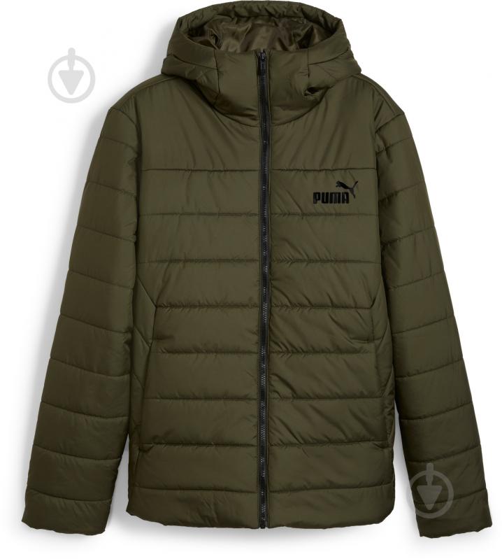 Куртка чоловіча демісезонна Puma ESS HOODED PADDED JACKET 84893870 р.L хакі - фото 1