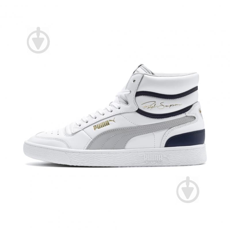 Кросівки чоловічі зимові Puma Ralph Sampson Mid 37084704 р.42 білі - фото 1