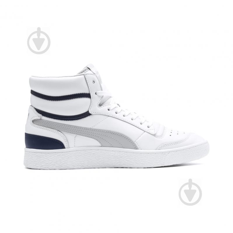 Кросівки чоловічі зимові Puma Ralph Sampson Mid 37084704 р.42 білі - фото 5