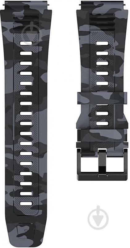 Ремешок Kospet CAMO grey/black (STRAP CAMO) - фото 1 Ремешок Kospet CAMO grey/black (STRAP CAMO) - фото 1