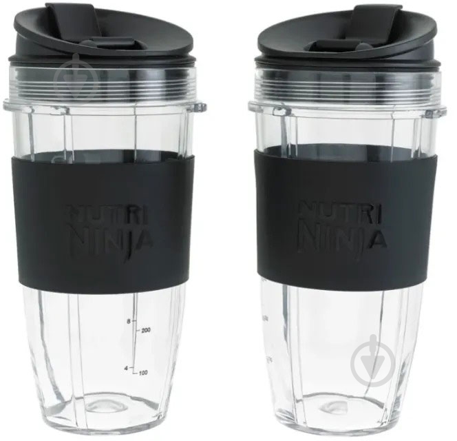 Набір NINJA чаші з кришками Nutri 650 мл 2 шт (XSK652UK ) - фото 1 Набір NINJA чаші з кришками Nutri 650 мл 2 шт (XSK652UK ) - фото 1