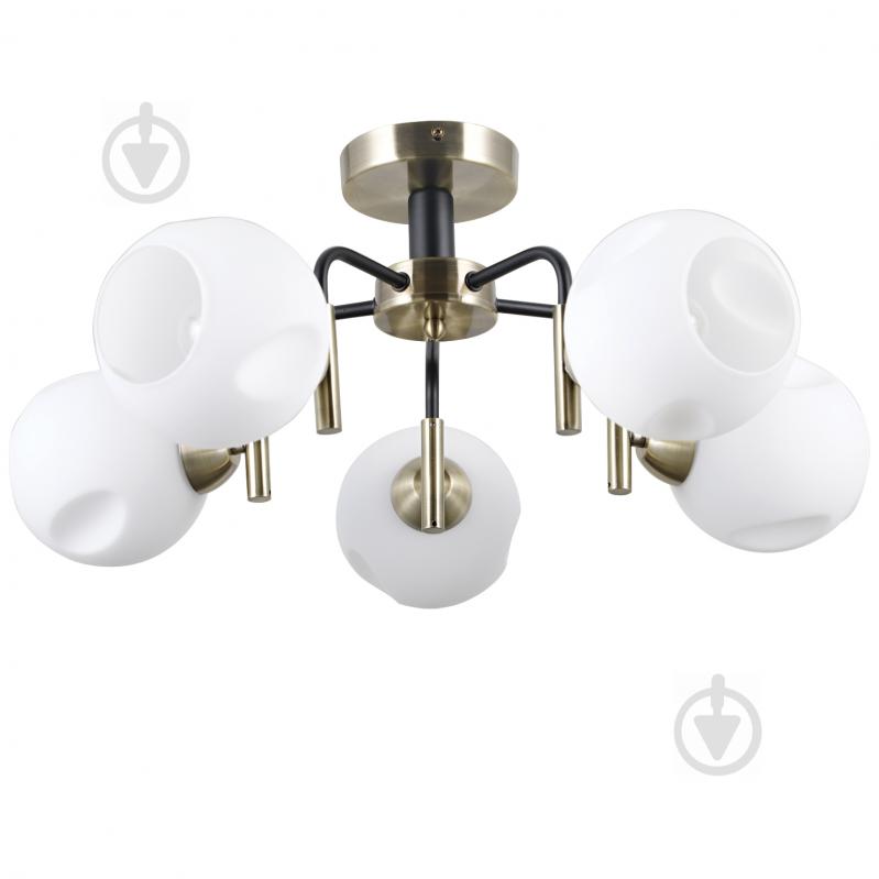 Люстра потолочная Victoria Lighting 5x40 Вт E27 бронза Macau/PL5 - фото 1