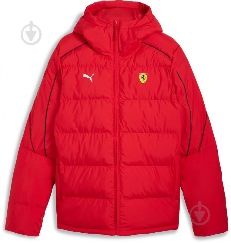 Куртка мужская зимняя Puma FERRARI RACE MT7+ ECOLITE JACKET 62704102 р.L красная - фото 1