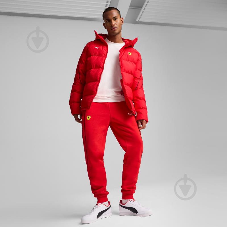 Куртка мужская зимняя Puma FERRARI RACE MT7+ ECOLITE JACKET 62704102 р.L красная - фото 5