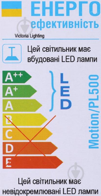 Светильник потолочный Victoria Lighting с пультом ДУ 151 Вт белый 3000-6000 К Motion/PL500 - фото 5