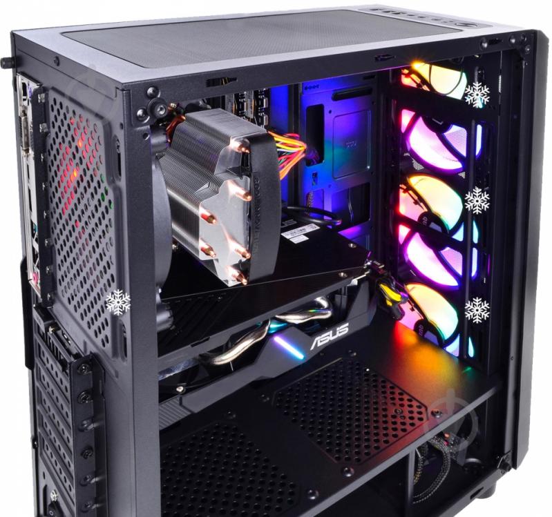 Компьютер персональный Artline Gaming X34 (X34v21Win) black - фото 3