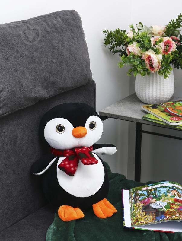 М'яка іграшка Luna Kids Пінгвін 38 см чорний HF10746A - фото 5