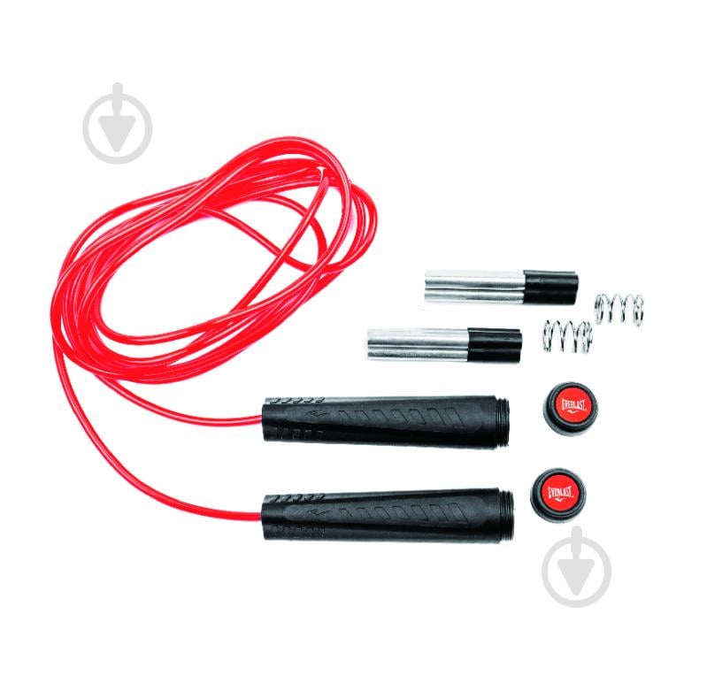 Скакалка Everlast P00002708 Adjustable Weighted Jump Rope р.335 см - фото 1