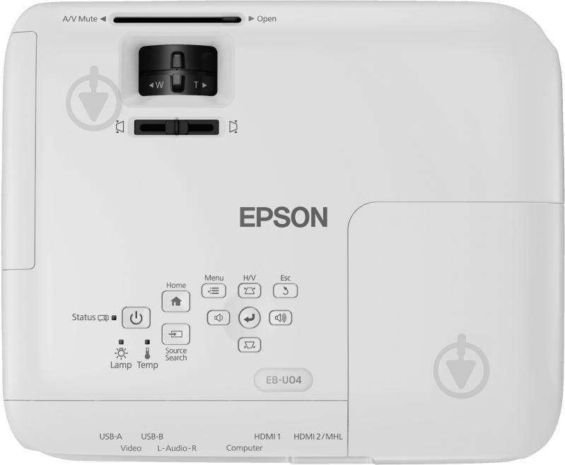 Проектор Epson EB-U04 (V11H763040) - фото 5