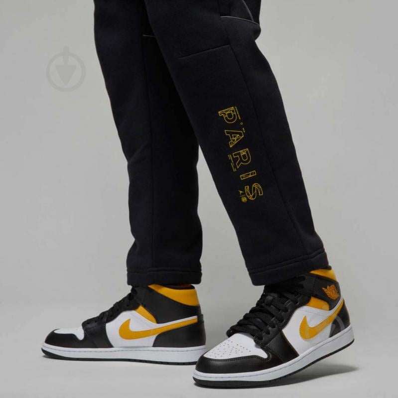 Штани Nike M J PSG FLC PANT DV0621-010 р. S чорний - фото 6