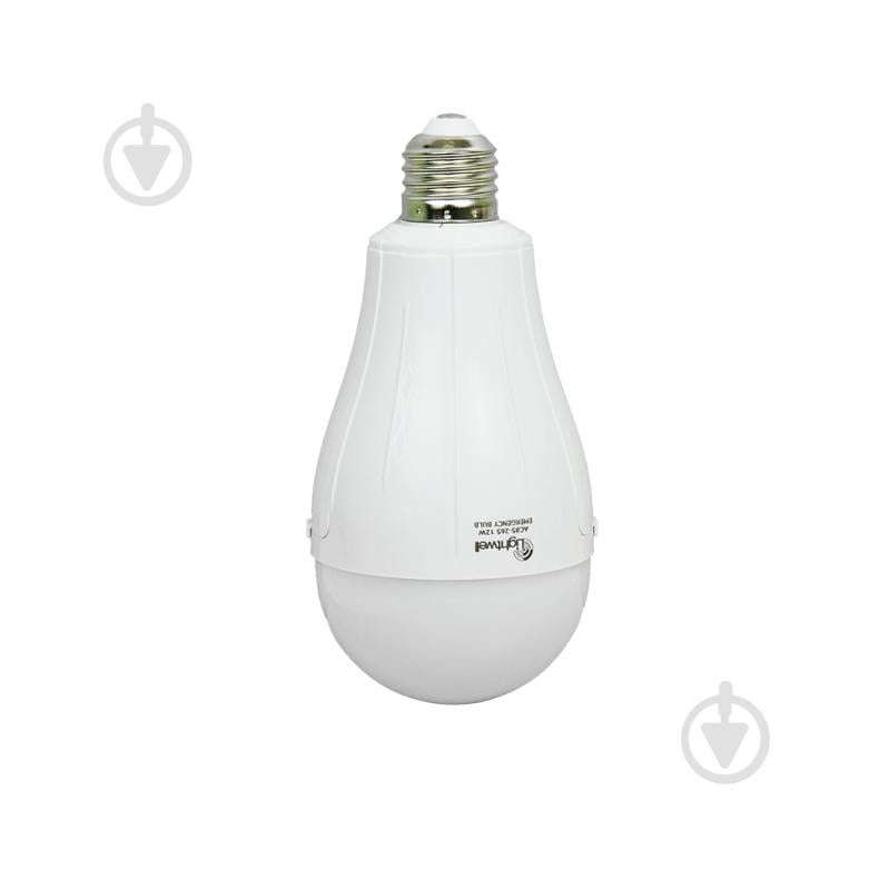 Лампа акумуляторна LED Lightwell LW-EMB-12W 12 Вт A60 E27 220 В 6500 К - фото 1 Лампа акумуляторна LED Lightwell LW-EMB-12W 12 Вт A60 E27 220 В 6500 К - фото 1