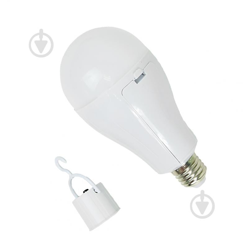Лампа акумуляторна LED Lightwell LW-EMB-12W 12 Вт A60 E27 220 В 6500 К - фото 2 Лампа акумуляторна LED Lightwell LW-EMB-12W 12 Вт A60 E27 220 В 6500 К - фото 2