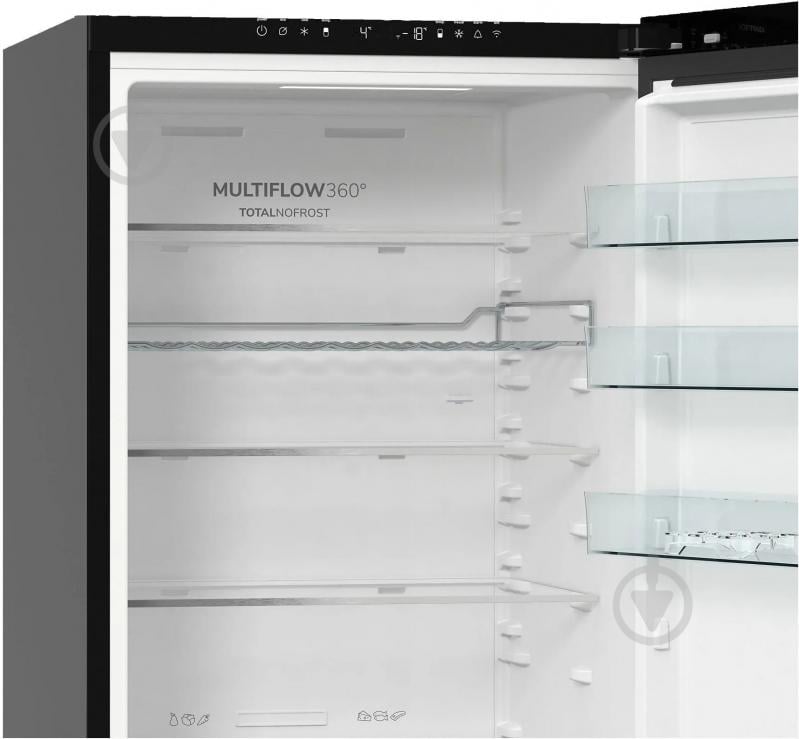 Холодильник Gorenje NRB620E6BX4WFE - фото 4