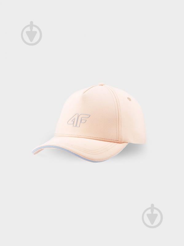 Кепка 4F BASEBALL CAP F280 / CZAPKA Z DASZKIEM F280 4FWSS24ACABF280-70S M оранжевый - фото 1