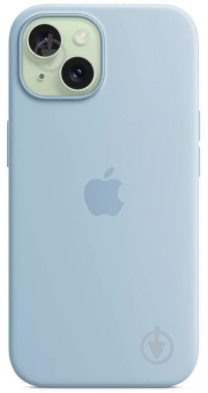 Чохол Apple Silicone Case with MagSafe для Apple iPhone 15 blue (MWND3ZM/A) - фото 4