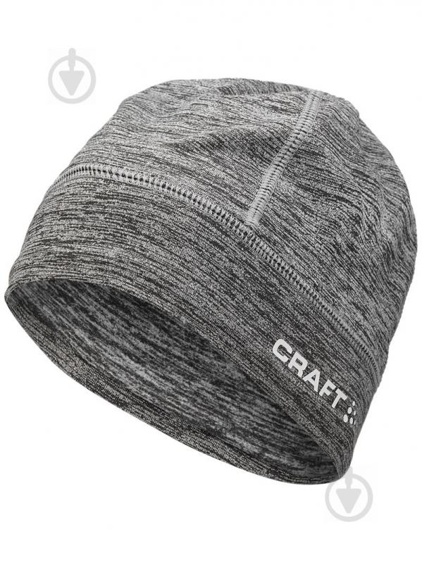 Шапка Craft Light_Thermal_Hat р.58 1902362-1975 сірий - фото 1