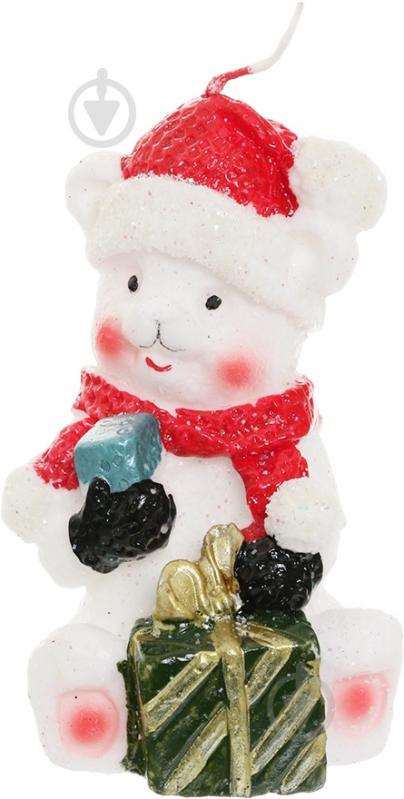 Свеча Медведь 6х7х10 см 790753 Девилон - фото 1