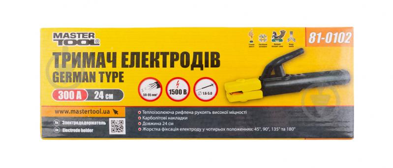 Держатель электродов MasterTool German type (81-0102) 81-0102 - фото 1