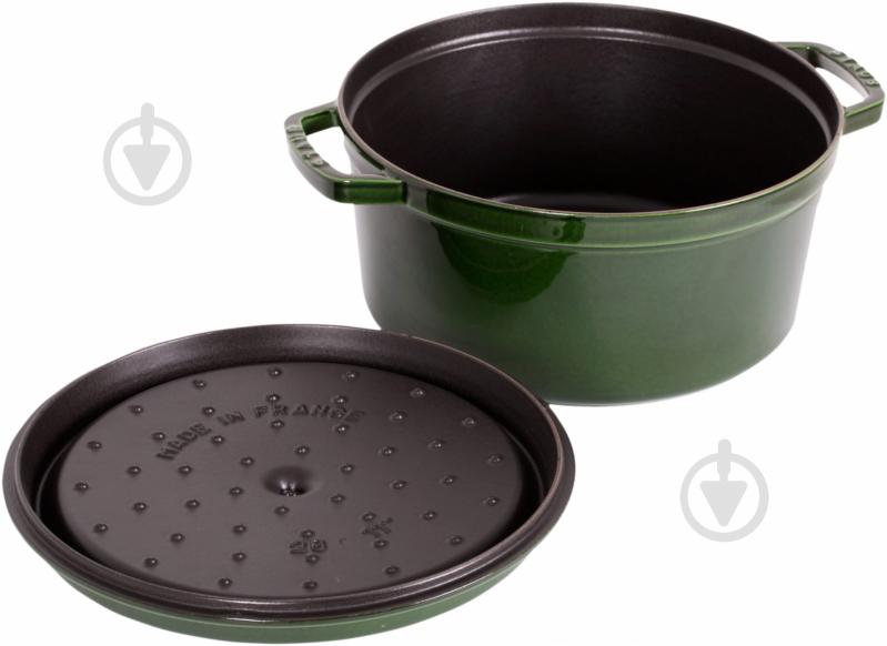 Кокотница Staub 5 л зеленая 40509-358-0 - фото 4