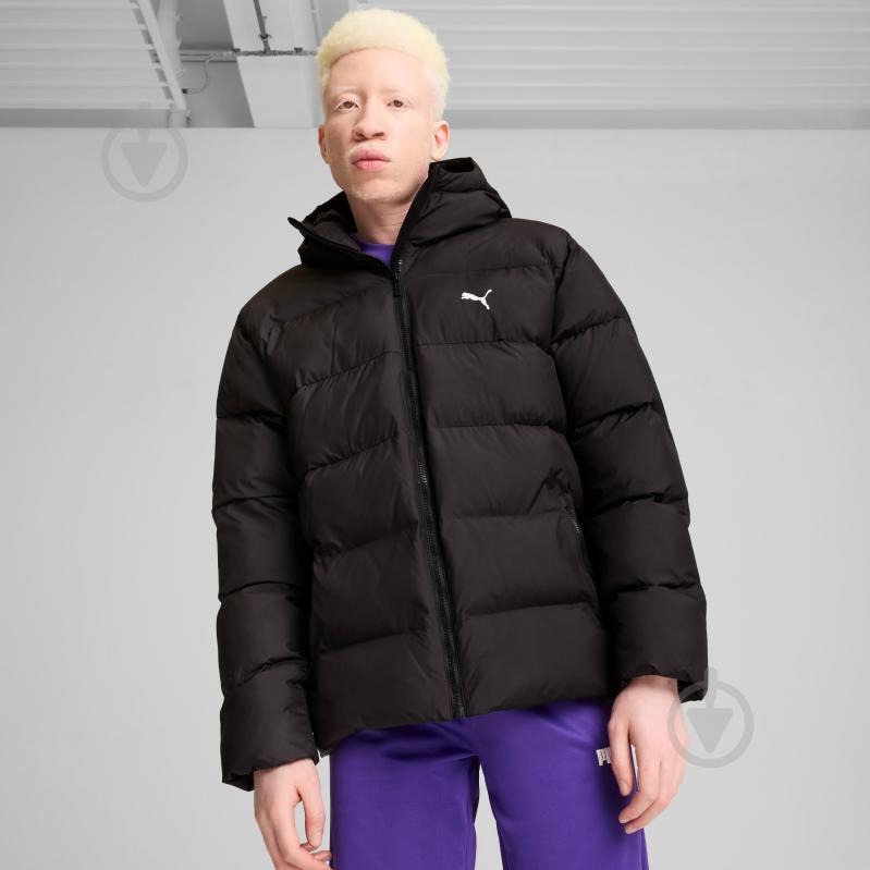 Пуховик чоловічий зимовий Puma POLY PUFFER JACKET 62712301 р.L чорний - фото 3