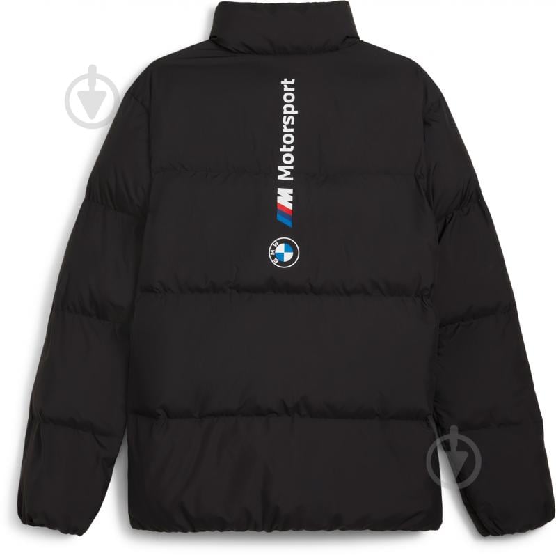 Куртка мужская зимняя Puma BMW MMS ESS+ PUFFER JACKET 62749701 р.L черная - фото 2