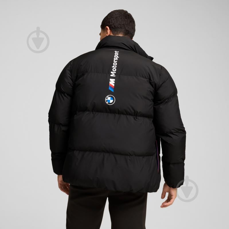 Куртка мужская зимняя Puma BMW MMS ESS+ PUFFER JACKET 62749701 р.L черная - фото 6