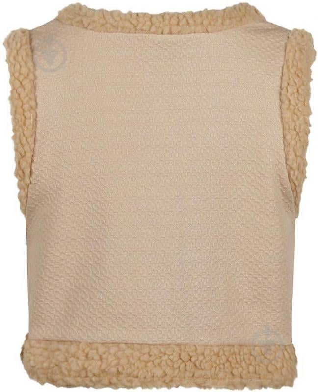 Жилет дитячий для дівчаток Koko Noko р.122 пісочний O56933-37 - фото 2