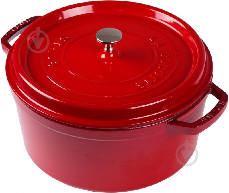 ᐉ Кокотниця Staub 5,85 л червона 40509-852-0 • Краща ціна в Києві