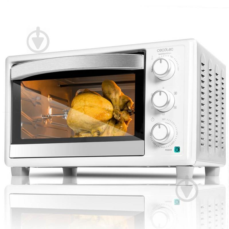 Електрична піч CECOTEC Mini Oven Bake&Toast 690 Gyro CCTC-02208 - фото 1