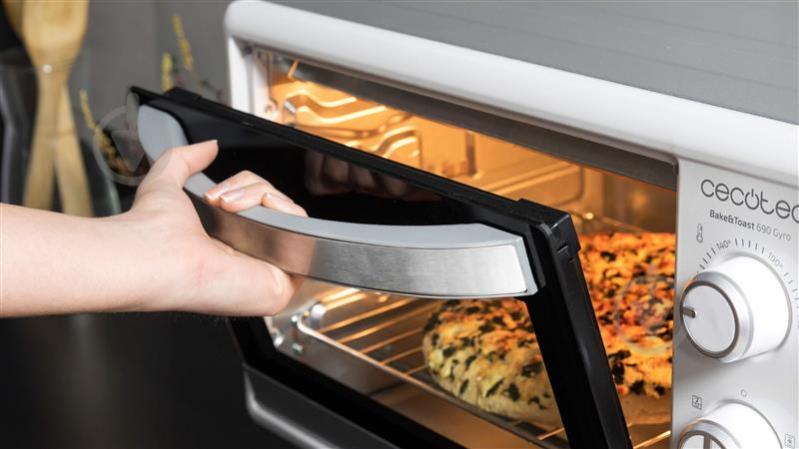 Електрична піч CECOTEC Mini Oven Bake&Toast 690 Gyro CCTC-02208 - фото 8