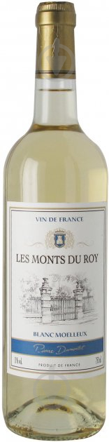 Вино Les Monts du Roy Pierre Dumontet Blanc Moelleux белое полусладкое 11% 0,75 л - фото 1