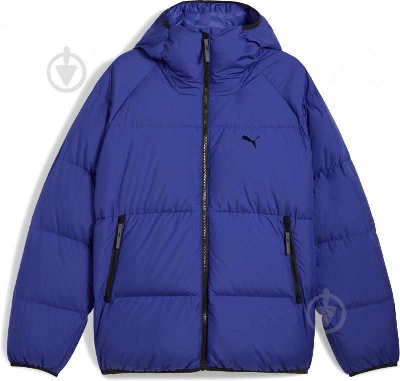 Куртка чоловіча зимова Puma DOWN PUFFER JACKET 62647627 р.M синя - фото 1