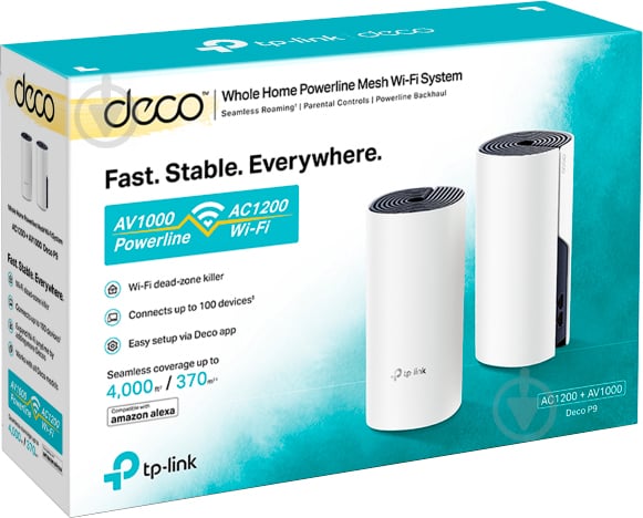 Маршрутизатор TP-Link Deco P9 (2-pack) - фото 2