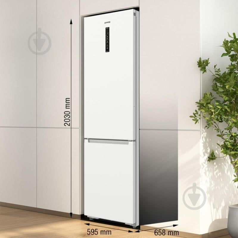 Холодильник Gorenje NRB620E61W4WFE - фото 3