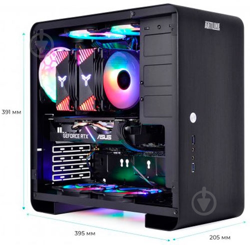 Комп'ютер Artline Gaming X75 (X75v33) black - фото 9 Комп'ютер Artline Gaming X75 (X75v33) black - фото 9