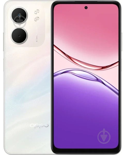 Смартфон OPPO A5x NFC (CPH2725) 4/128GB laser white (CPH2725 NFC WHITE_4/128) - фото 1 Смартфон OPPO A5x NFC (CPH2725) 4/128GB laser white (CPH2725 NFC WHITE_4/128) - фото 1