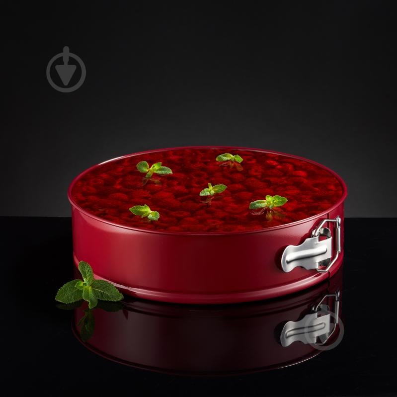 Форма для торта разъемная Ambition 26х6,7 см, красная, NOEL - фото 3 Форма для торта разъемная Ambition 26х6,7 см, красная, NOEL - фото 3