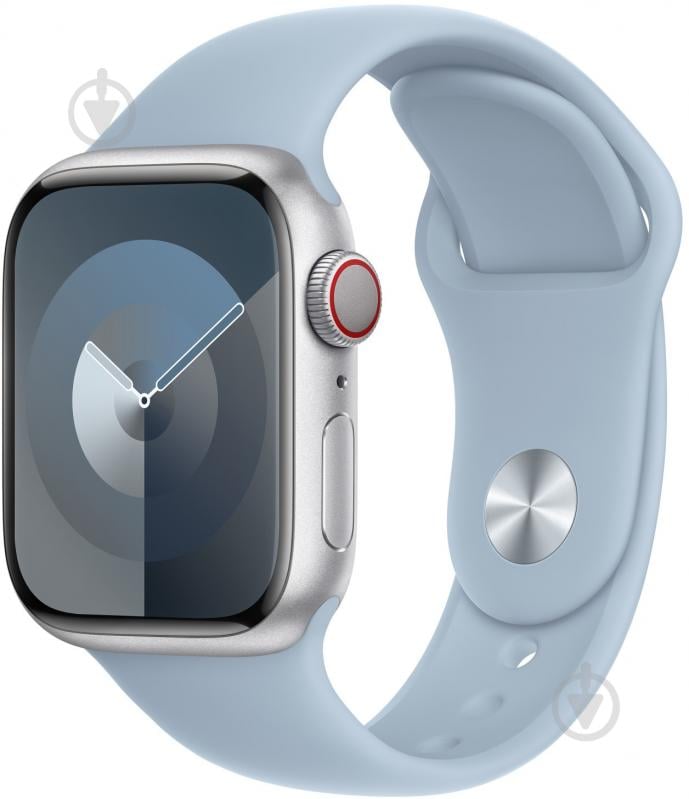 Ремешок Apple 41 мм S/M Sport Band light blue (MWMM3ZM/A) - фото 2